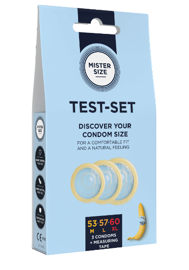 Mister Size Test Set with Measuring Tape Medium